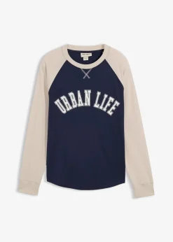 T-shirt manches longues 100% coton