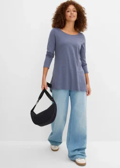 T-shirt manches longues 100% coton