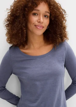 T-shirt manches longues 100% coton