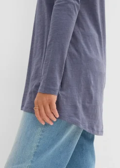 T-shirt manches longues 100% coton