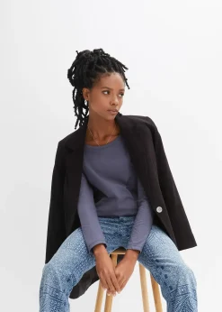 T-shirt manches longues 100% coton