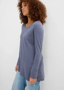 T-shirt manches longues 100% coton