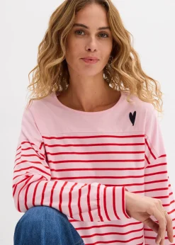 T-shirt manches longues 100% coton