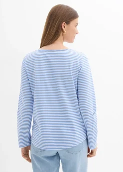 T-shirt manches longues 100% coton