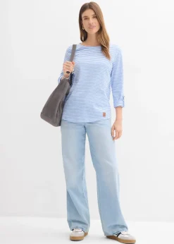 T-shirt manches longues 100% coton