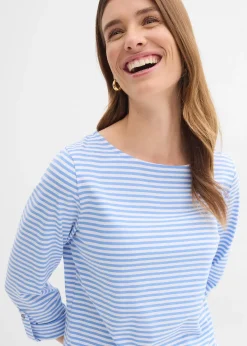 T-shirt manches longues 100% coton