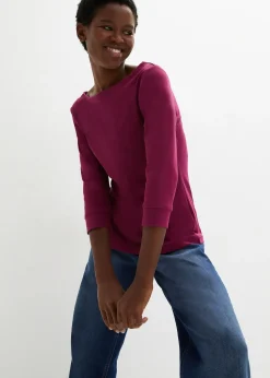 T-shirt manches longues 100% coton