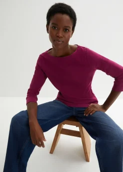 T-shirt manches longues 100% coton