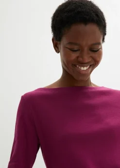 T-shirt manches longues 100% coton