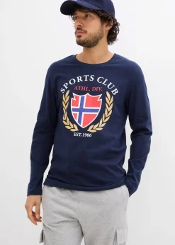 T-shirt manches longues 100% coton