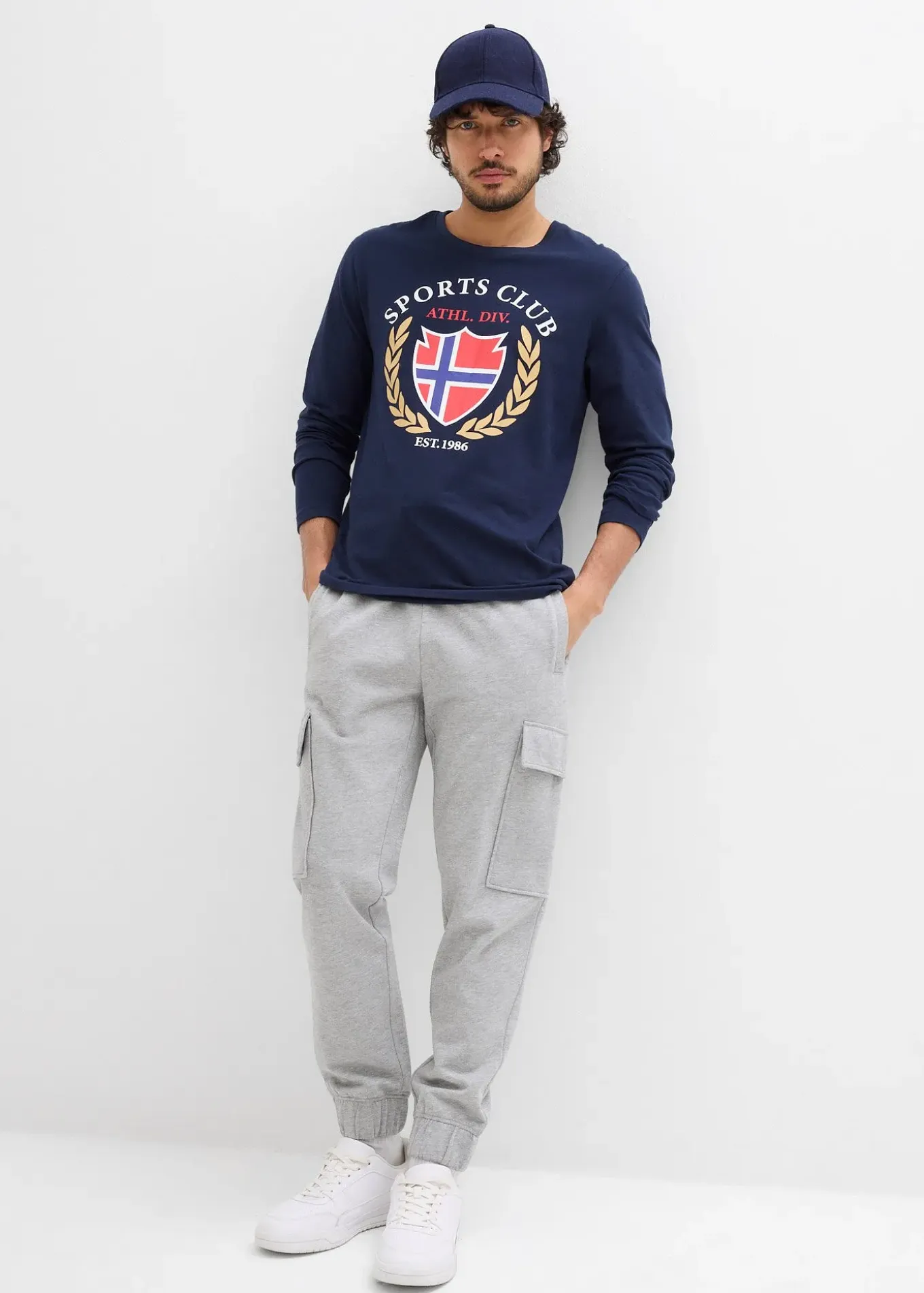 T-shirt manches longues 100% coton