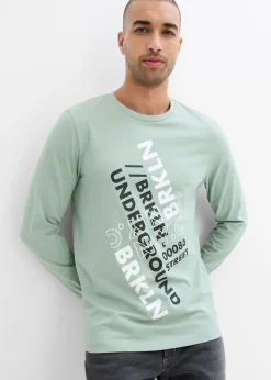 T-shirt manches longues 100% coton