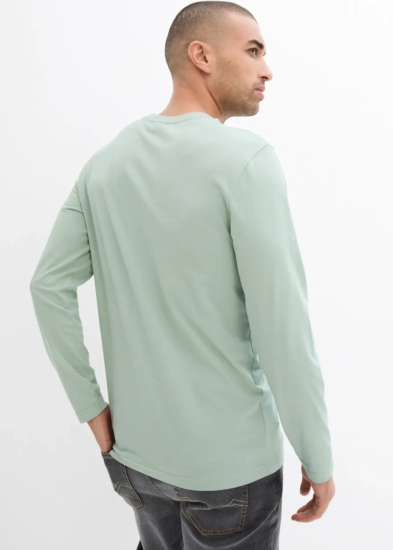 T-shirt manches longues 100% coton