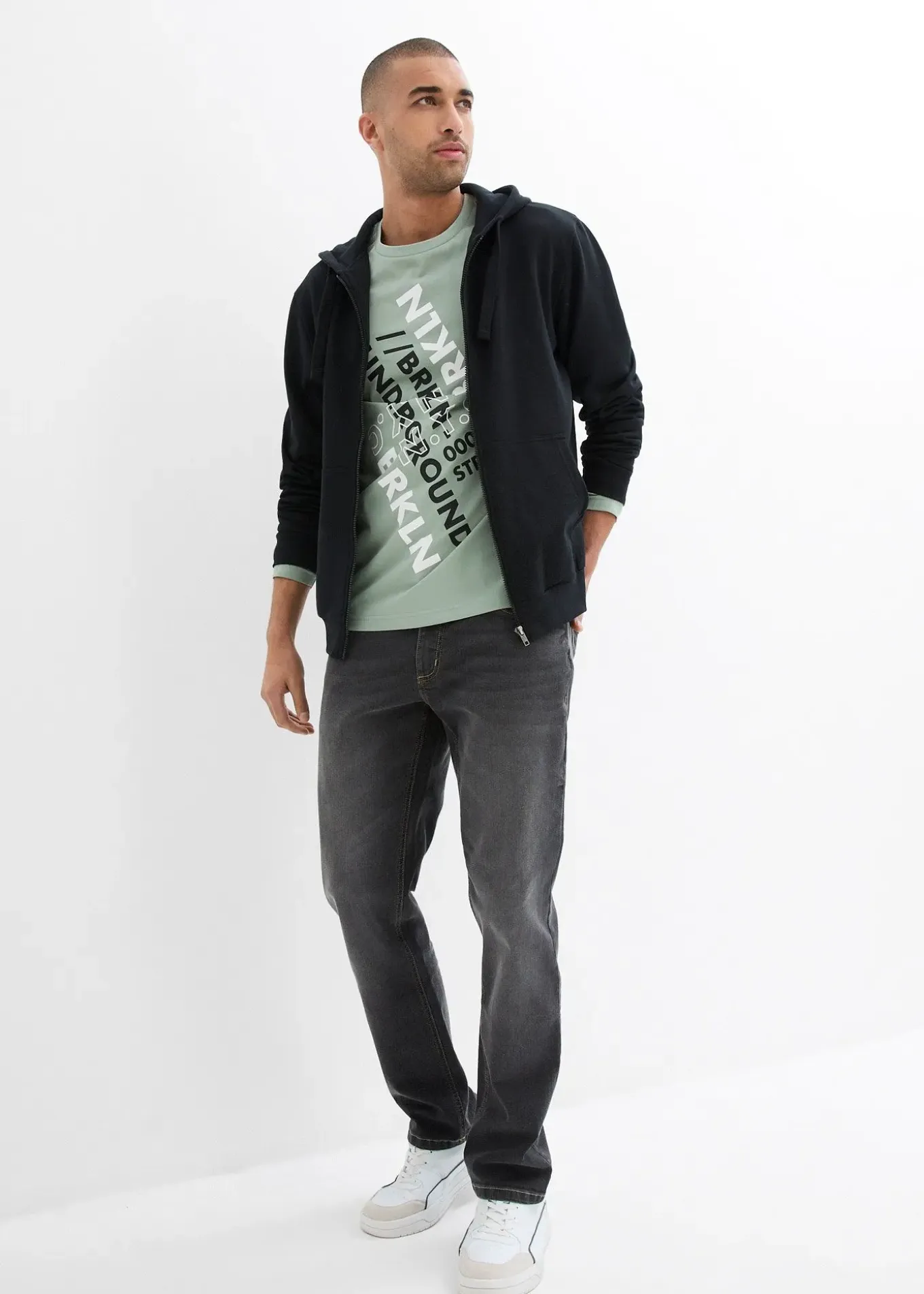 T-shirt manches longues 100% coton