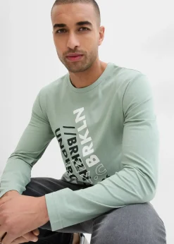 T-shirt manches longues 100% coton