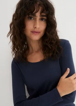 T-shirt manches longues 100% coton