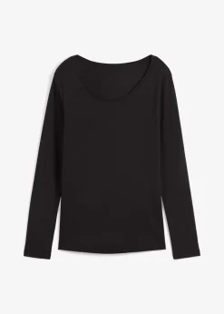 T-shirt manches longues 100% coton