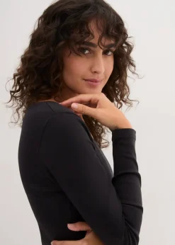 T-shirt manches longues 100% coton