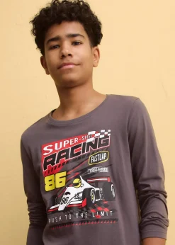 T-shirt manches longues 100% coton