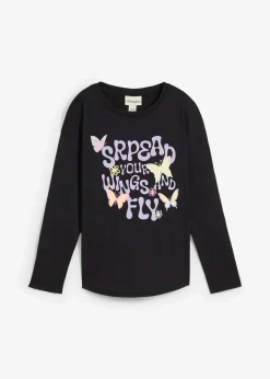 T-shirt manches longues 100% coton