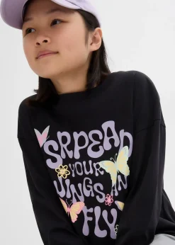 T-shirt manches longues 100% coton