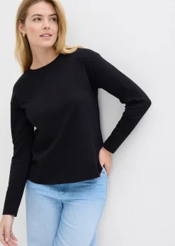 T-shirt manches longues 100% coton épais