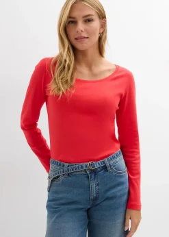 T-shirt manches longues 100% coton