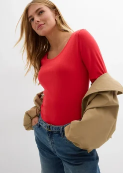 T-shirt manches longues 100% coton