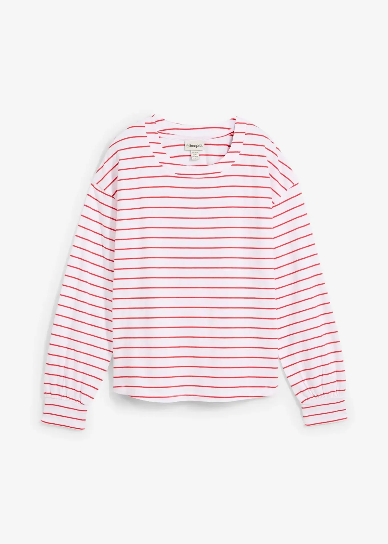 T-shirt manches longues 100% coton