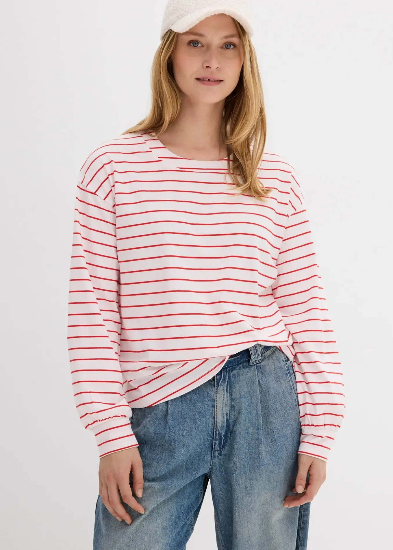 T-shirt manches longues 100% coton