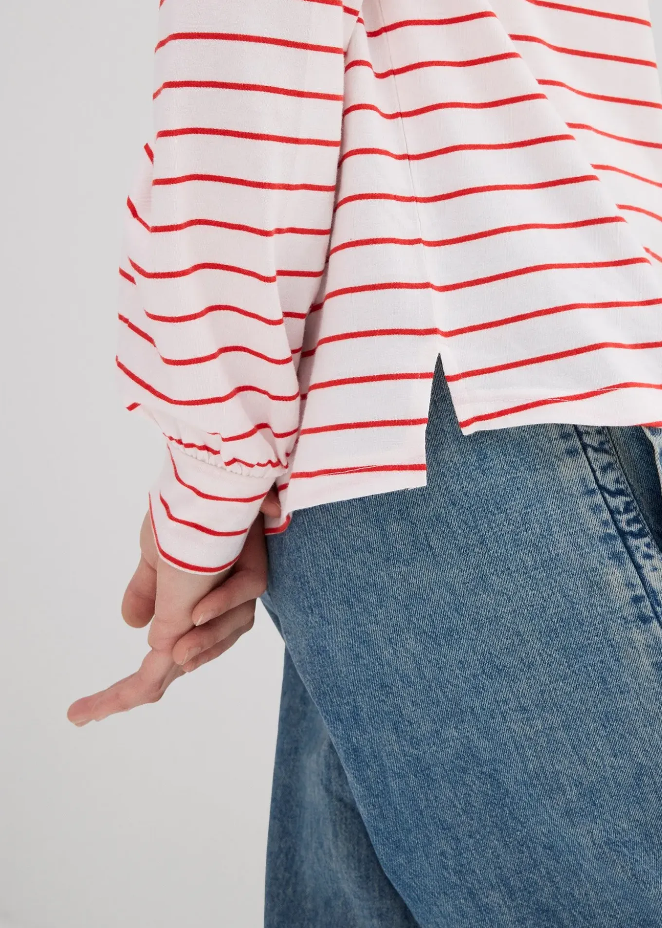 T-shirt manches longues 100% coton