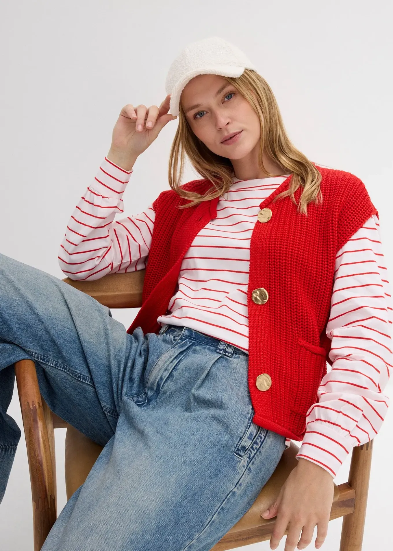 T-shirt manches longues 100% coton