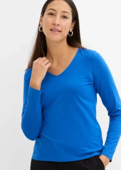 T-shirt manches longues 100% coton