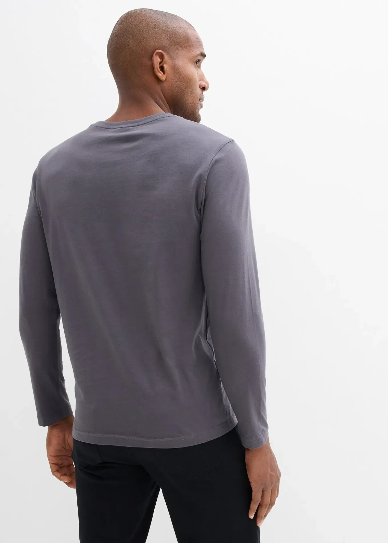 T-shirt manches longues 100% coton