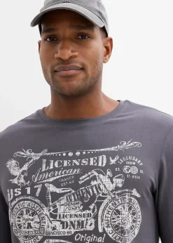 T-shirt manches longues 100% coton