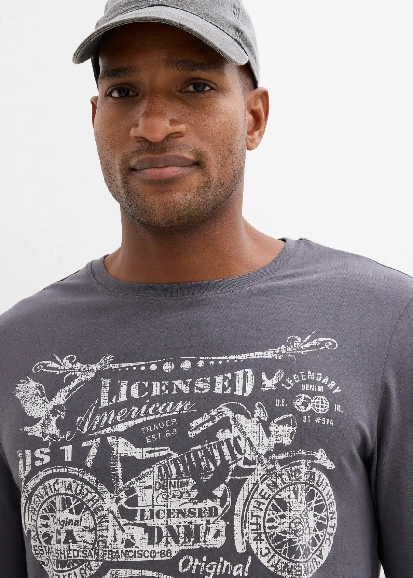 T-shirt manches longues 100% coton