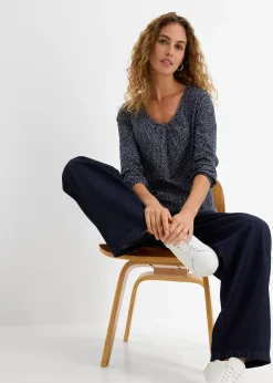 T-shirt manches longues 100% coton