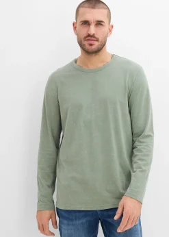 T-shirt manches longues 100% coton