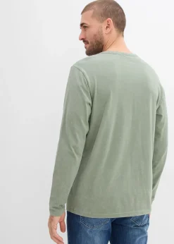 T-shirt manches longues 100% coton