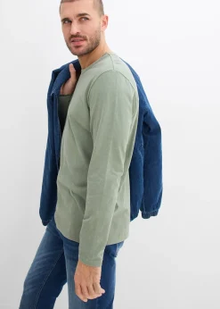 T-shirt manches longues 100% coton