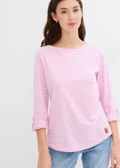 T-shirt manches longues 100% coton