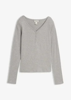 T-shirt manches longues 100% coton