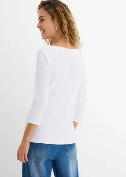 T-shirt manches longues 100% coton