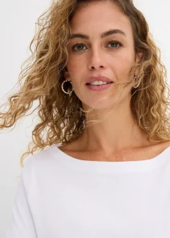 T-shirt manches longues 100% coton