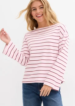 T-shirt manches longues 100% coton