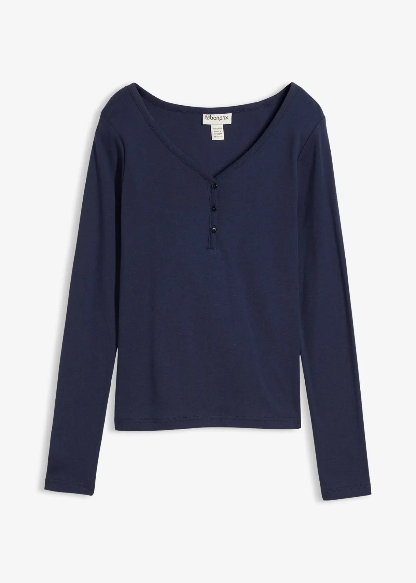 T-shirt manches longues 100% coton