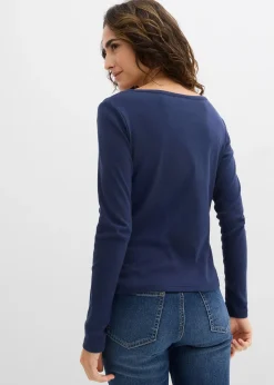 T-shirt manches longues 100% coton