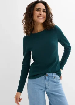 T-shirt manches longues 100% coton