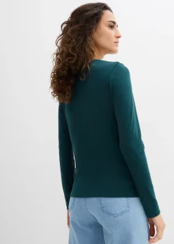 T-shirt manches longues 100% coton