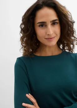 T-shirt manches longues 100% coton